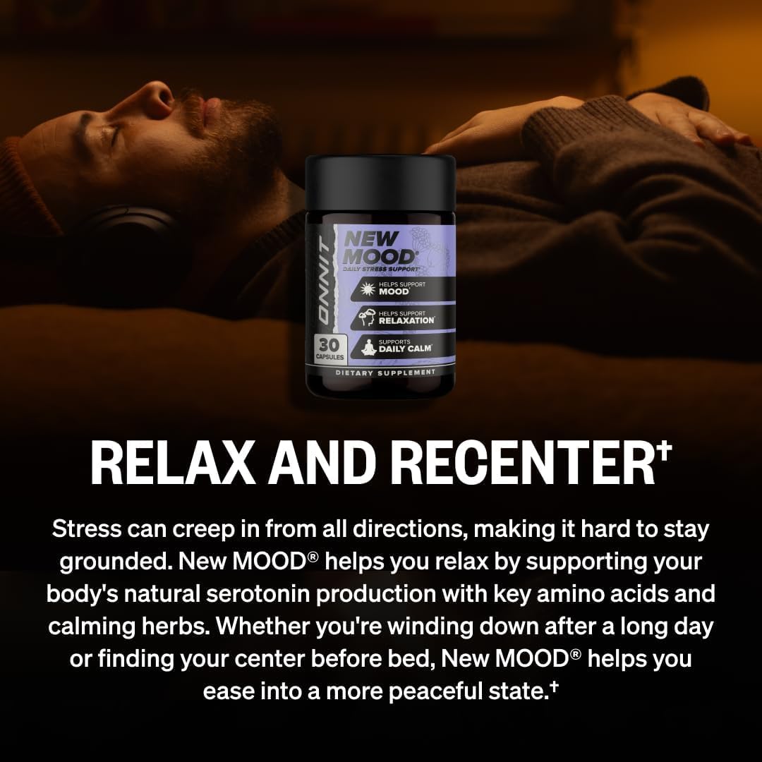 ONNIT New MOOD supplement side view showing capsule details
