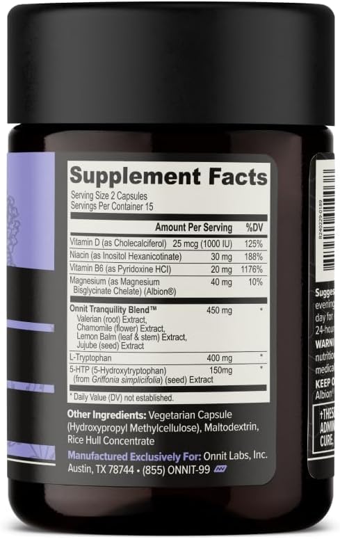 ONNIT New MOOD supplement with a calming background