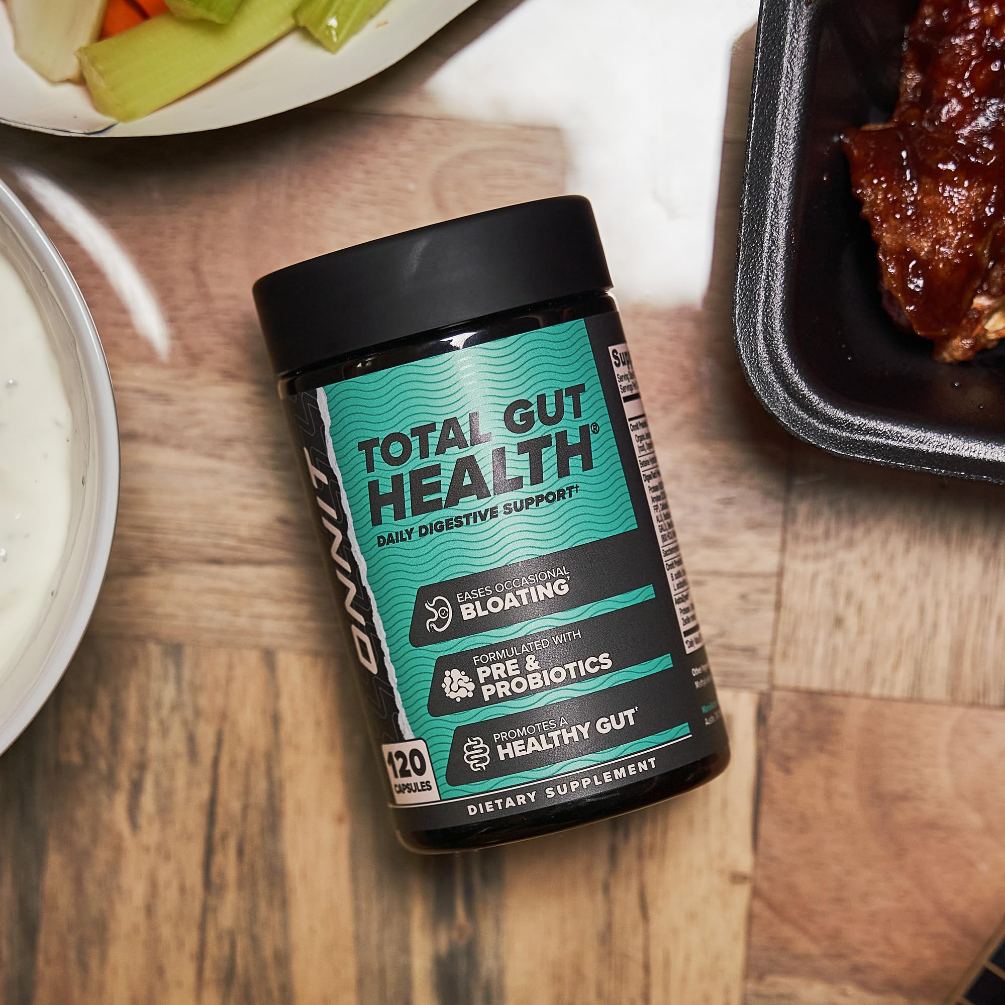 ONNIT Total a daily routine capsules with measuring spoon