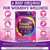 Onznoz Beef Liver Supplements for Women 50g capsule close-up