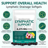 Onznoz Echinacea 21-in-1 Lymphatic Drainage Softgels side view