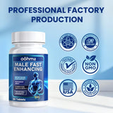 Oohma Blended Vitamin & Mineral Supplement 60 Capsules back view