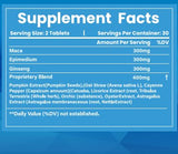 Oohma Blended Vitamin & Mineral Supplement back view