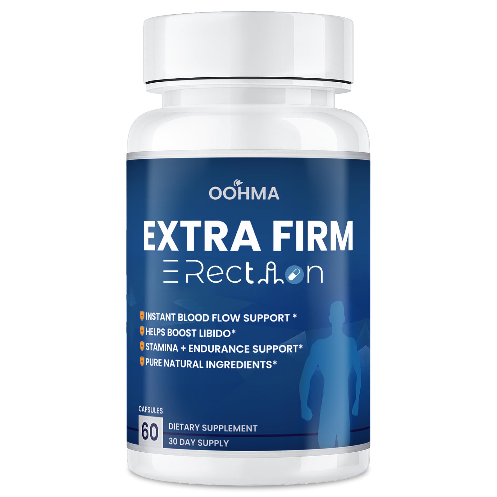Oohma Blended Vitamin & Mineral Supplement front view