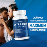 Oohma supplement capsules on a wooden table