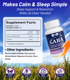 Oopeatol GABA Complex L-Theanine 890mg supplements on a wooden table