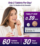 Oopeatol GABA Complex L-Theanine 890mg supplements with a glass of water