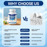 Oopeatol Magnesium Complex 1000mg capsules on a wooden table