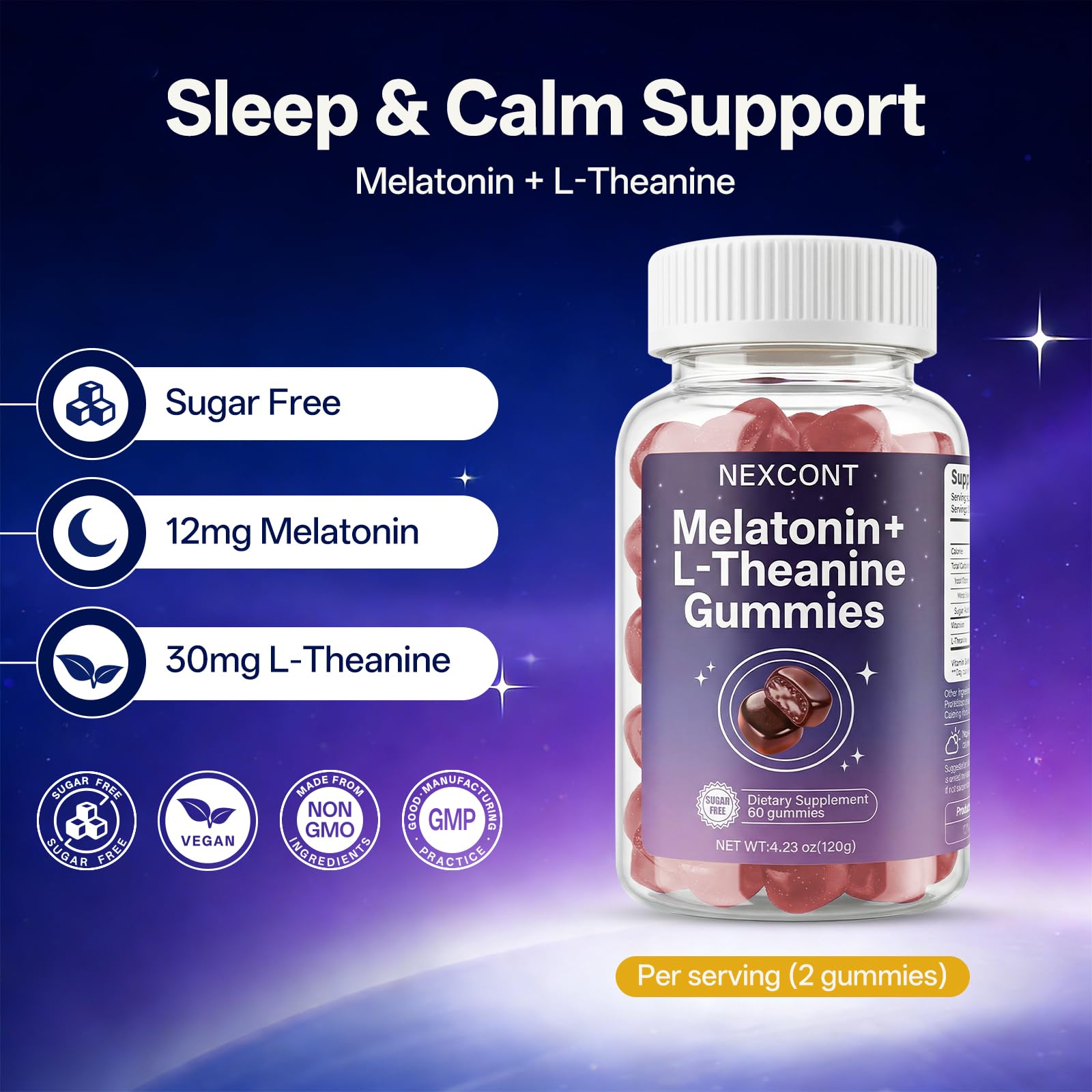 Oopeatol Melatonin Gummies on a wooden table