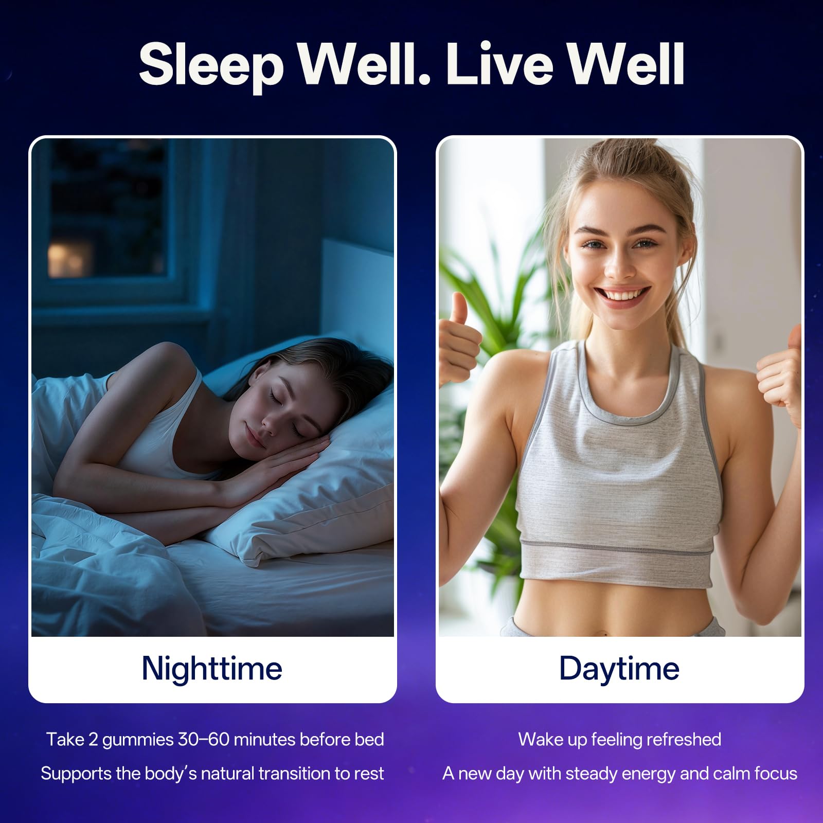 Oopeatol Melatonin Gummies packaging with nutritional information