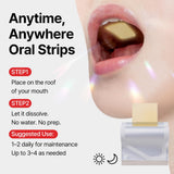Open package of ESTHER FORMULA Hyaluronic Acid Oral Film strips