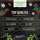 Open package of Frontier Co-op Organic Stinging Nettle Leaf 454g