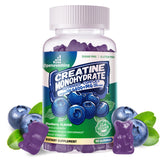 Openovomins Creatine Monohydrate Gummies bottle front view