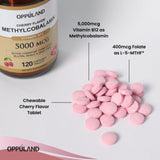 Oppuland Vitamin B12 tablets with cherry flavour