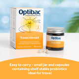 Optibac Probiotics Acidophilus Capsules back view with ingredient list