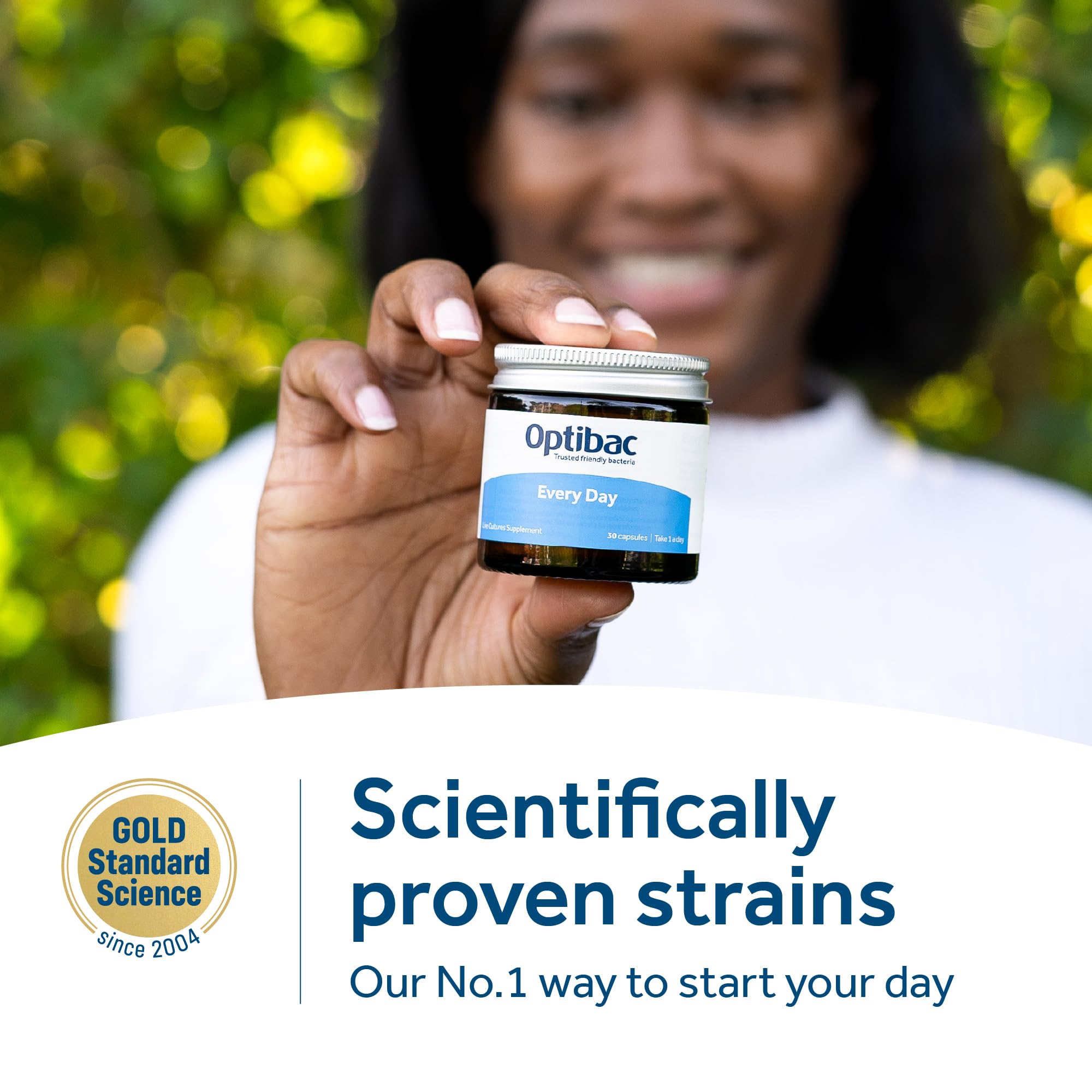 Optibac Probiotics Daily daily Balance capsules close-up