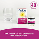 Optibac Probiotics Saccharomyces Boulardii capsule in hand
