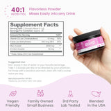 Optify Inositol+ Myo and D-Chiro Inositol supplement on a table