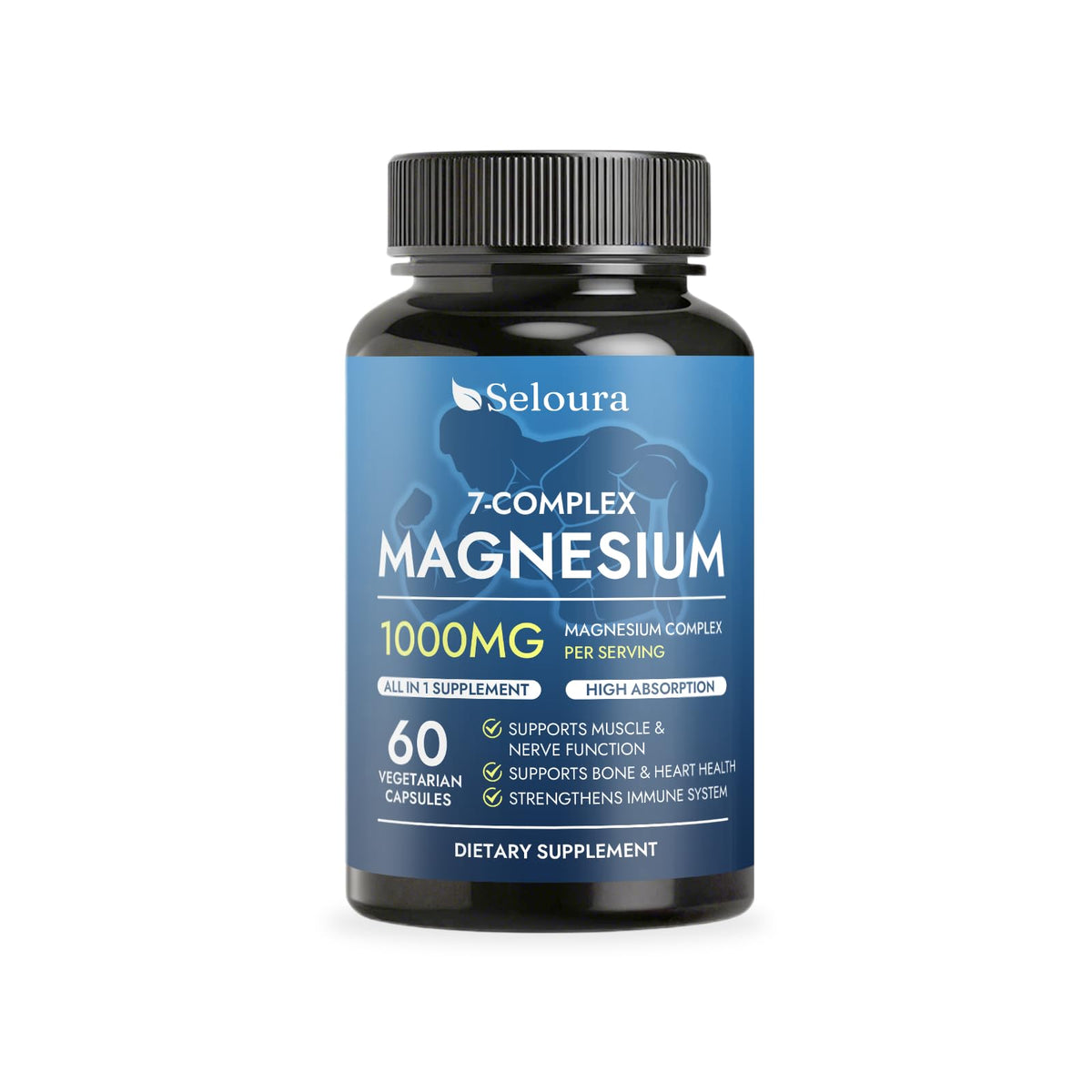 Optikind Magnesium Complex Supplement 7-in-1 front view