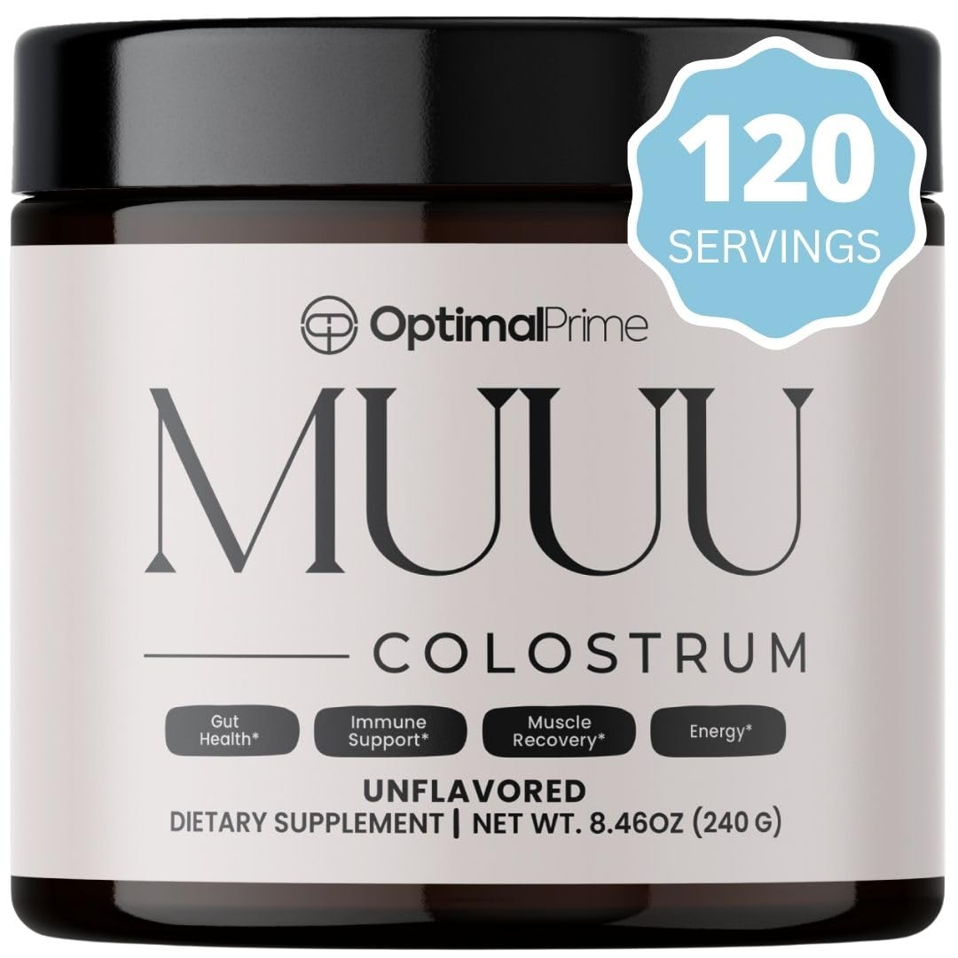 Optimal 5-HTP Colostrum Powder front view
