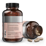 Optimal Carnivore Beef Liver Capsules arranged on a table
