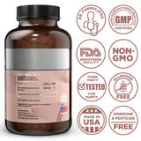 Optimal Carnivore Beef Liver Capsules side view showing capsule details