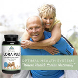 Optimal Flora Plus Probiotic Capsules close-up of capsules