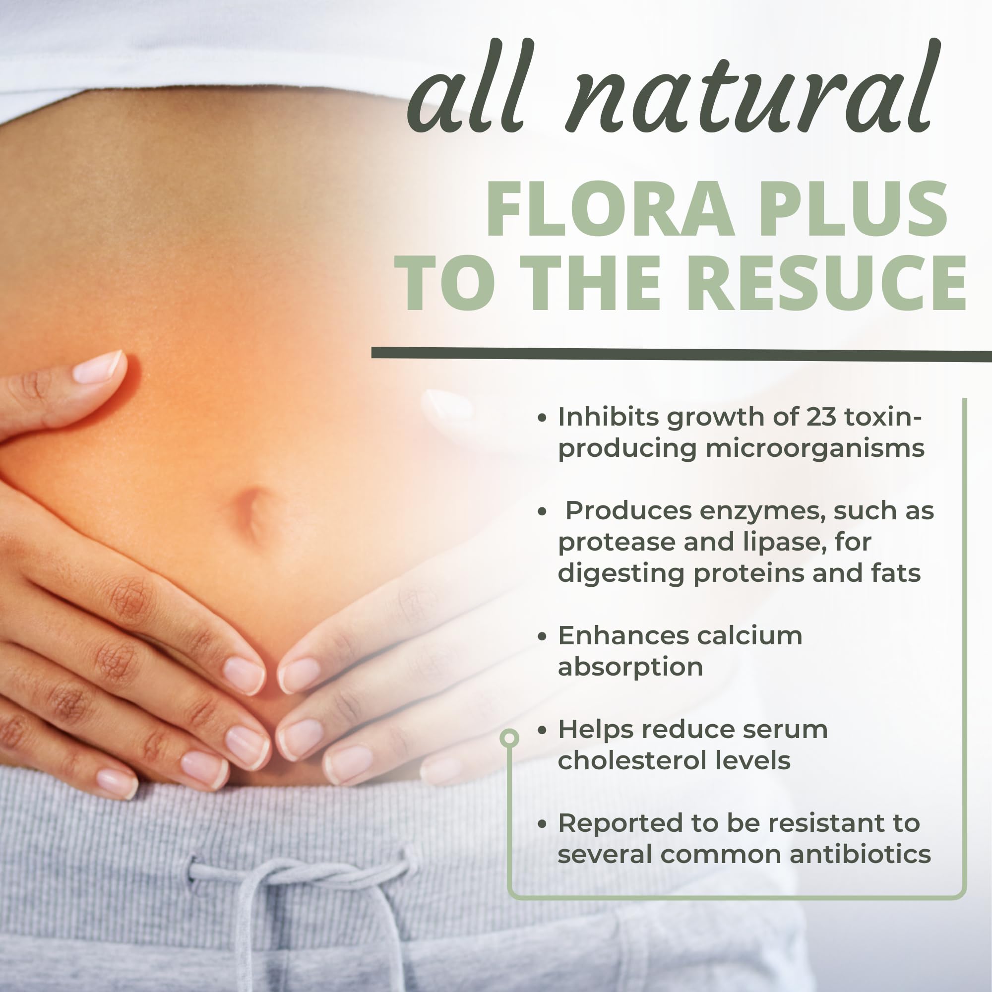 Optimal Flora Plus Probiotic Capsules opened bottle