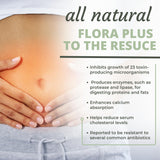 Optimal Flora Plus Probiotic Capsules opened bottle