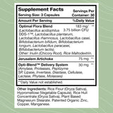Optimal Flora Plus Probiotic Capsules side view