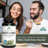 Optimal Health Systems Multi-Enzymes with a glass of water