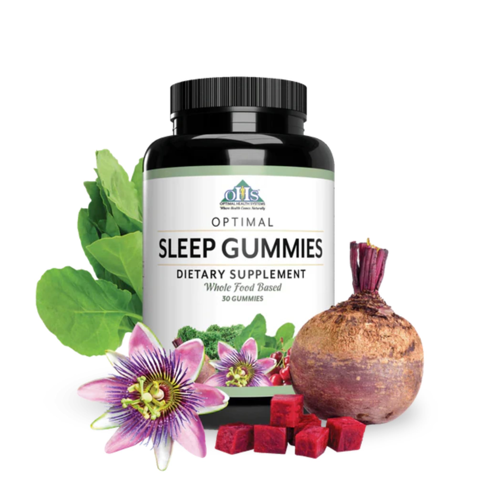 Optimal Health Systems Sleep Gummies 50 Count front view