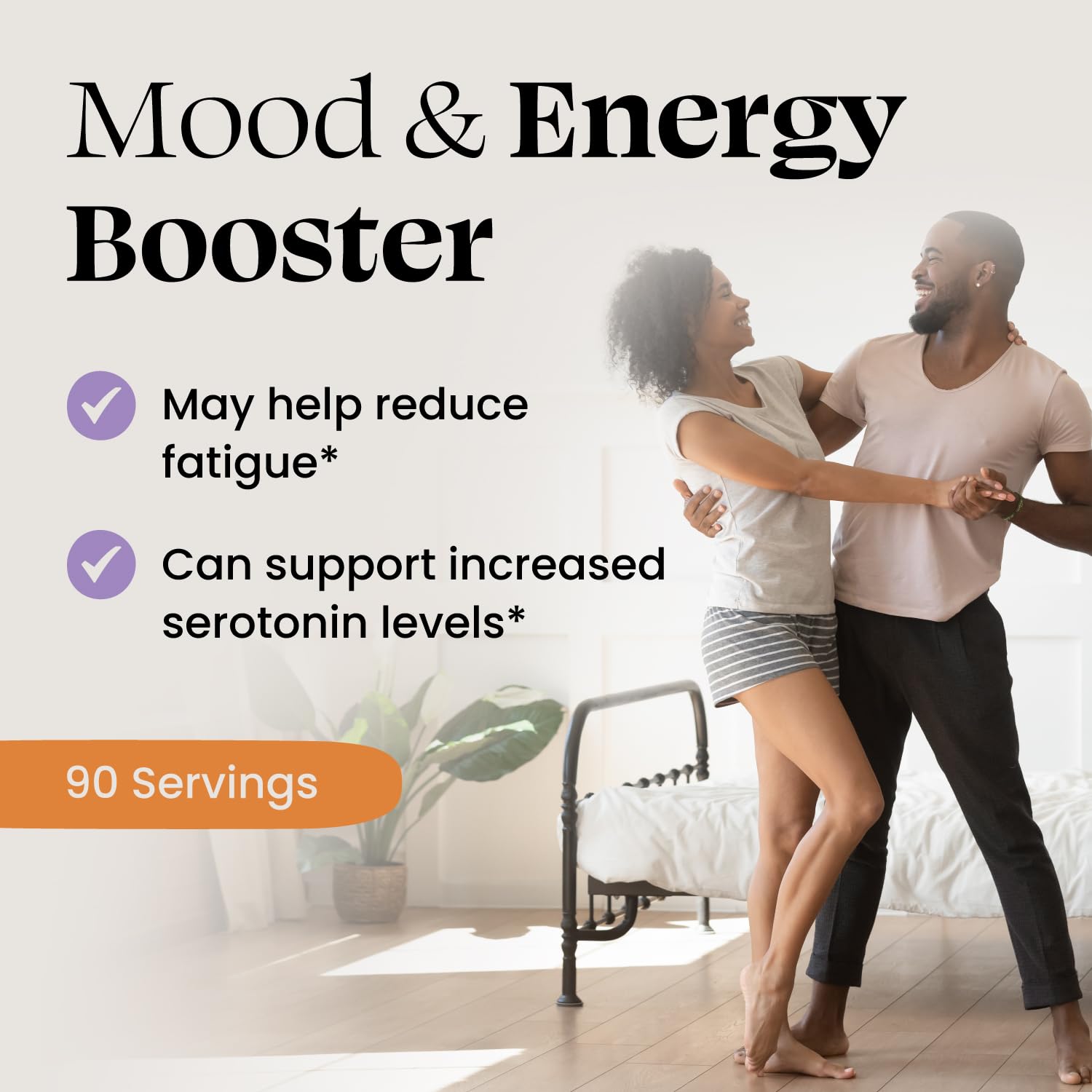 Optimal Saffron Capsules lifestyle scene on a kitchen counter