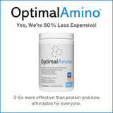 OptimalAmino Complete Amino Acid Profile 358g mixed with beverage