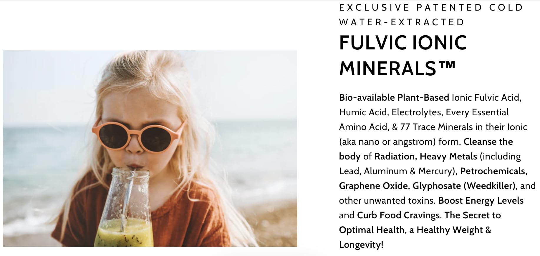 Optimally Organic Fulvic Ionic Minerals 57g with other supplements