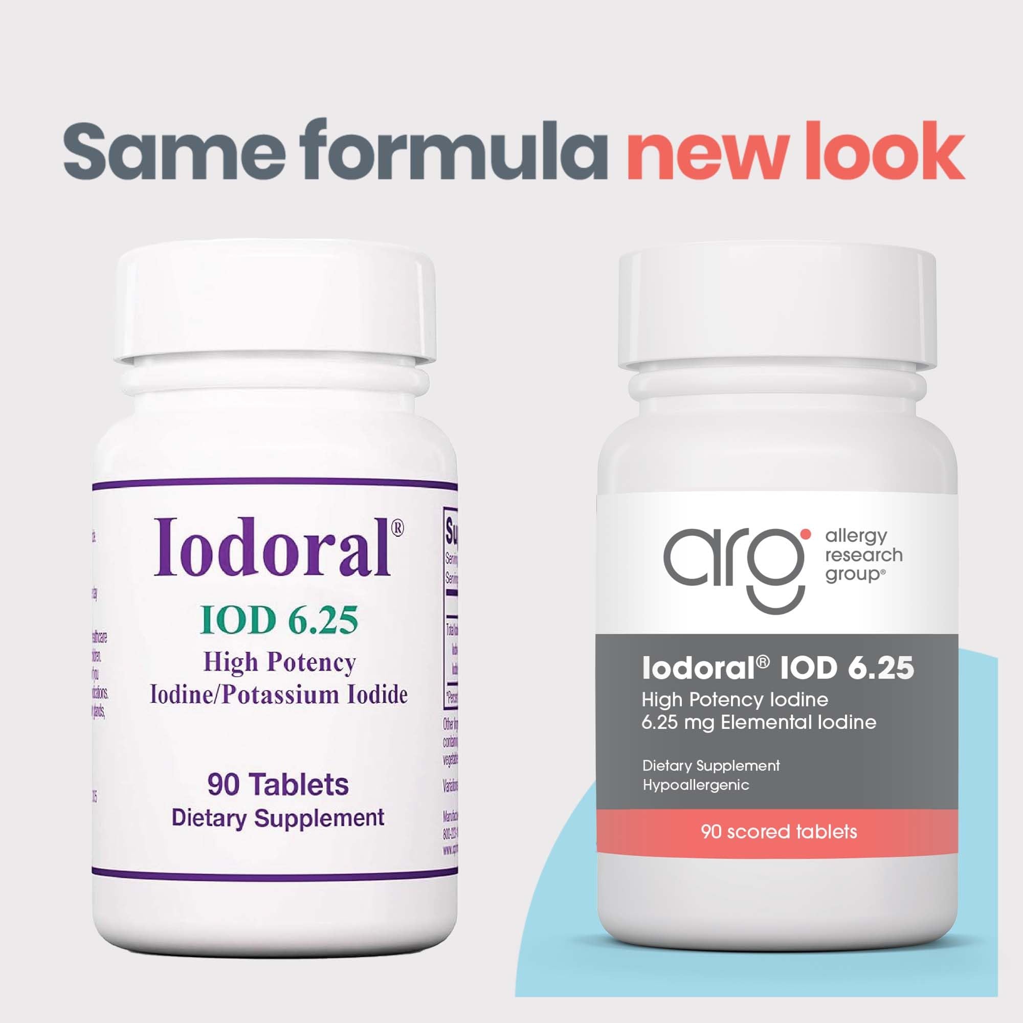 Optimox Iodoral 6.25 mg bottle with label
