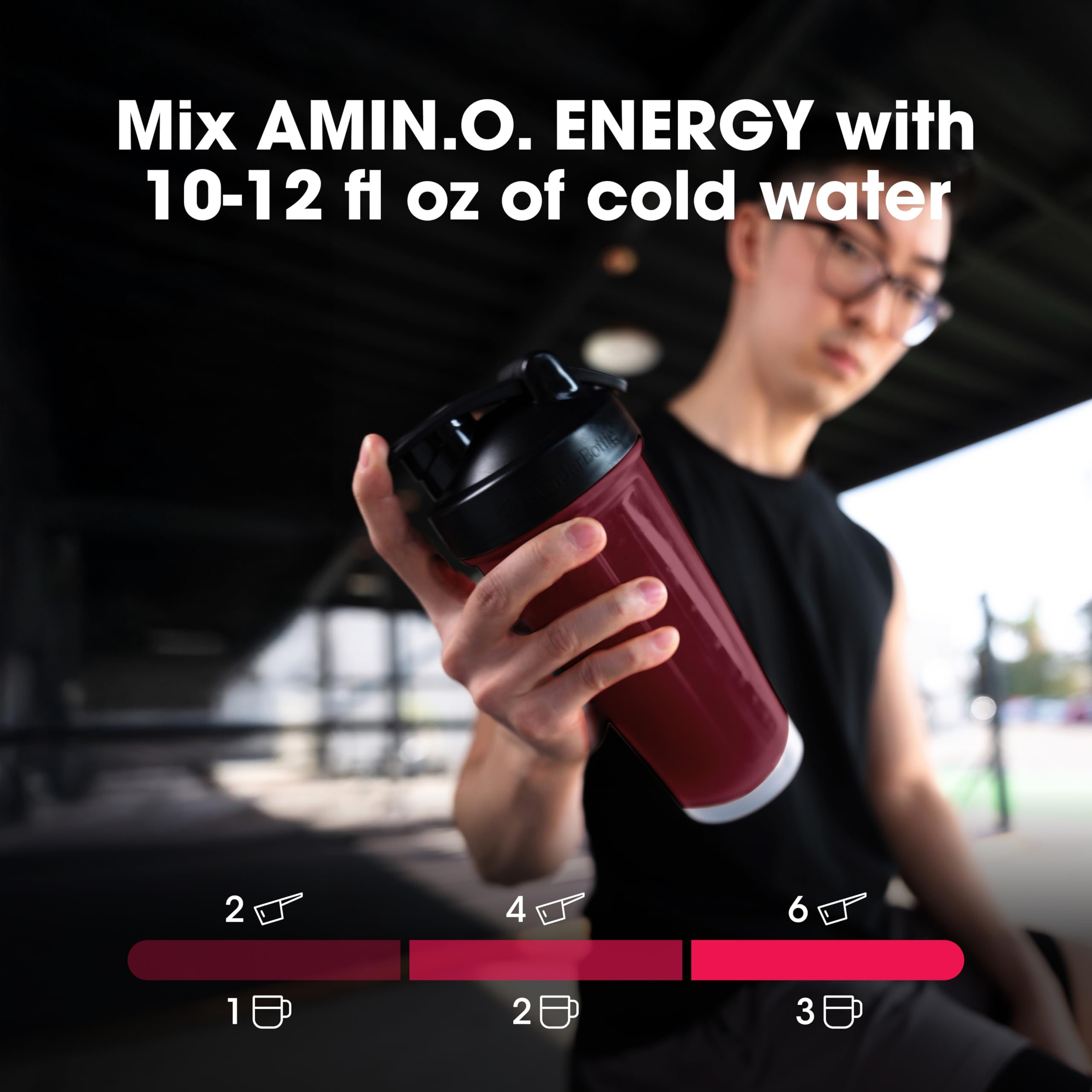 Optimum Nutrition Amin.O. Energy Hydration + Focus 270g nutritional information