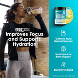 Optimum Nutrition Amin.O. Energy Hydration + Focus lifestyle scene during workout