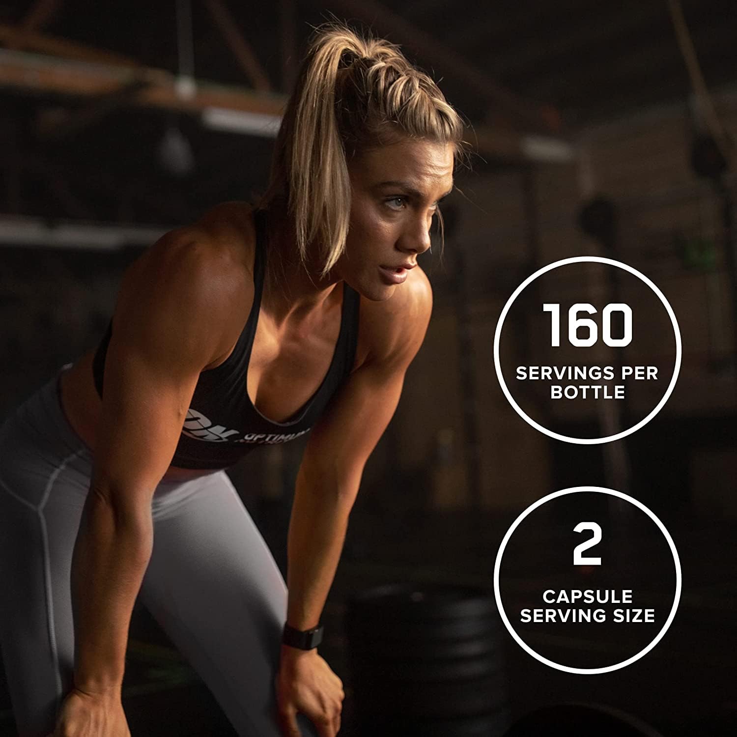 Optimum Nutrition Amino 2222 tablets close-up of tablet