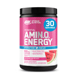 Optimum Nutrition Amino Energy Drink Mix 285g Watermelon flavour front view