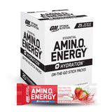 Optimum Nutrition Amino Energy + Electrolytes Stick Packs front view