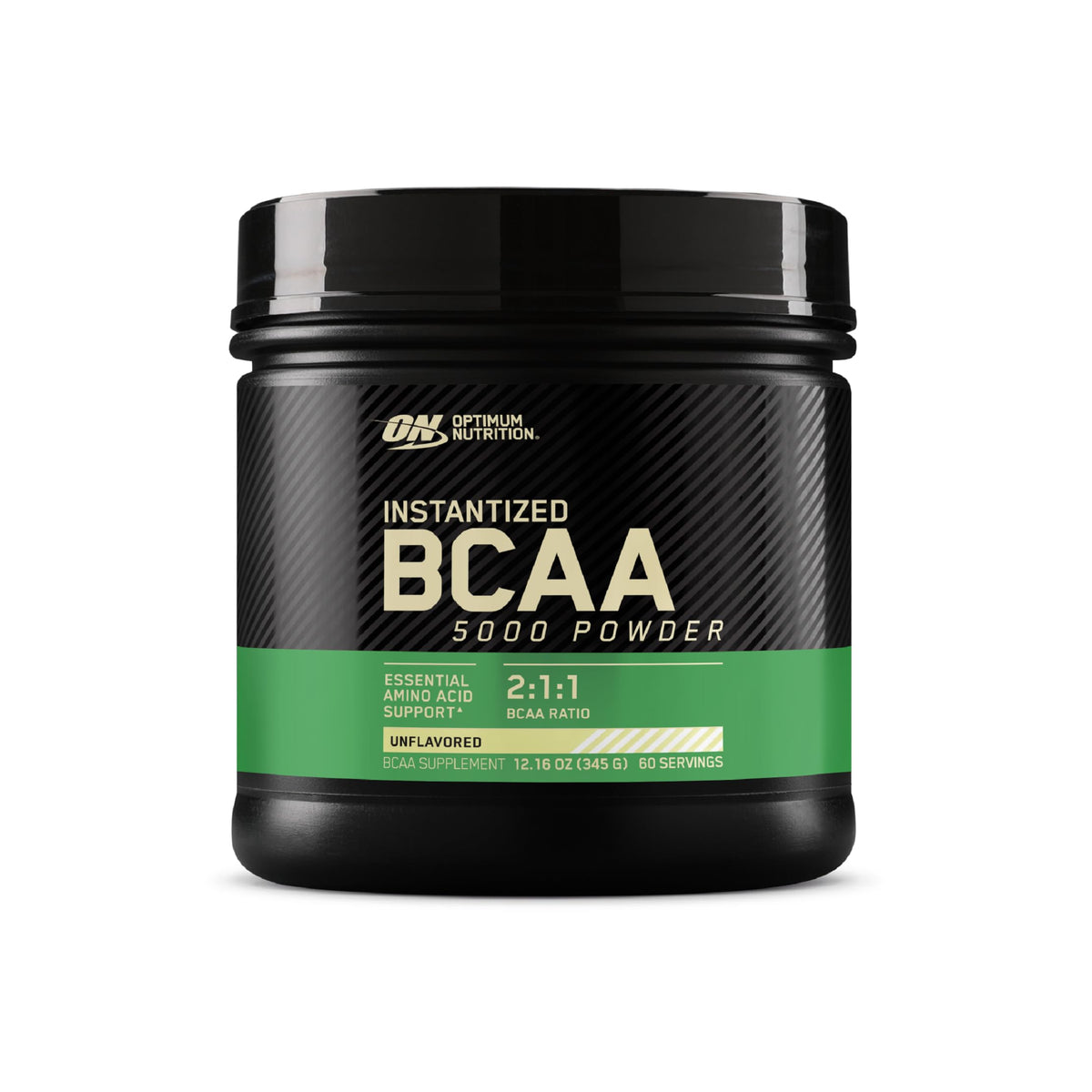 Optimum Nutrition BCAA 5000 Powder 345g front view