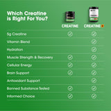 Optimum Nutrition Creatine [+] 720g Strawberry Peach powder mixed drink