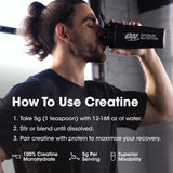 Optimum Nutrition Creatine Monohydrate 1200g lifestyle use