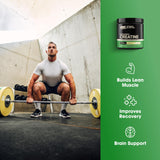 Optimum Nutrition Creatine Monohydrate 300g powder side view