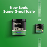 Optimum Nutrition Creatine Monohydrate 360g on a kitchen counter