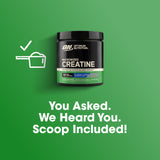 Optimum Nutrition Creatine Monohydrate 360g with ingredients