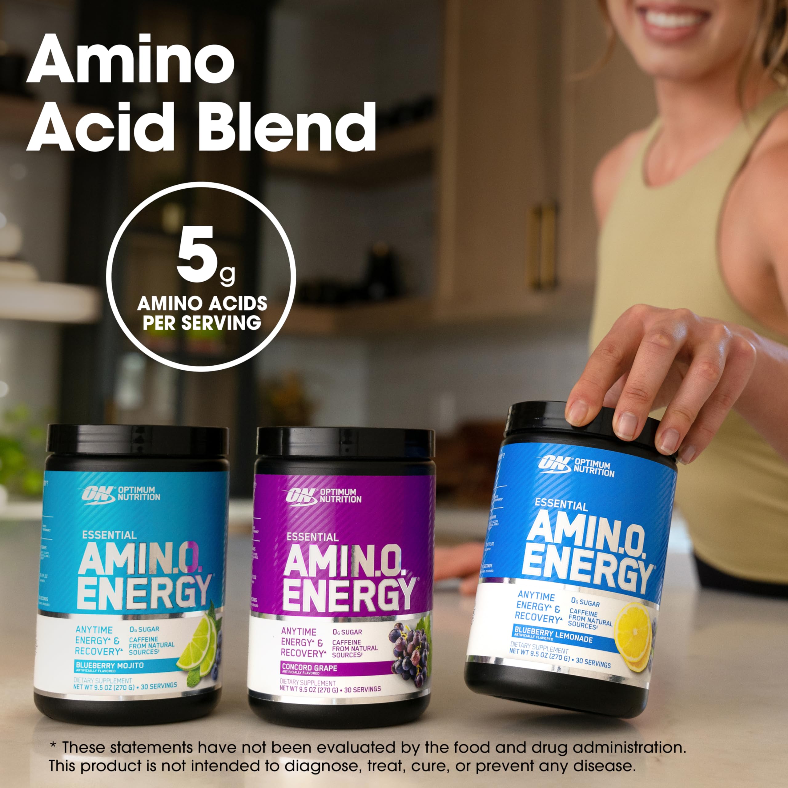 Optimum Nutrition Essential AMIN.O. ENERGY 270g flavour options