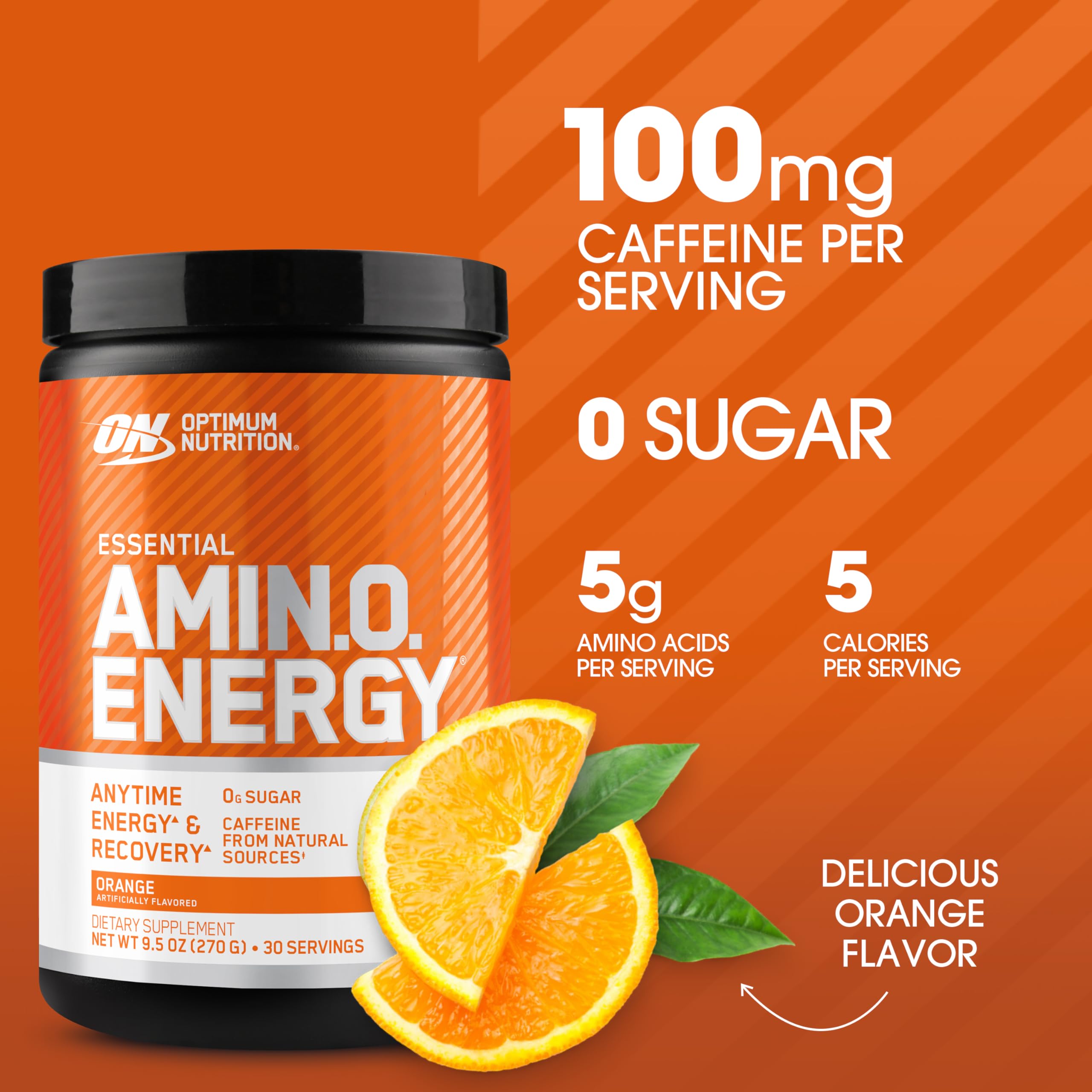 Optimum Nutrition Essential AMIN.O. Energy 270g packaging