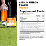 Optimum Nutrition Essential AMIN.O. ENERGY nutritional information